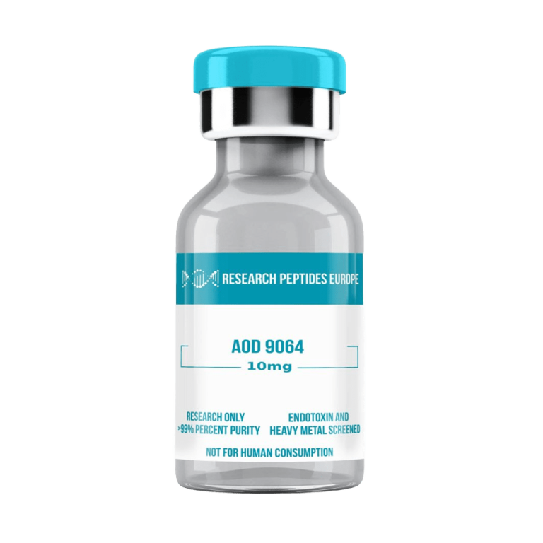 AOD 9604 10mg and Mixing Water 3ml (2% Acetic Acid) A sterile reconstitution solution containing 2% acetic acid